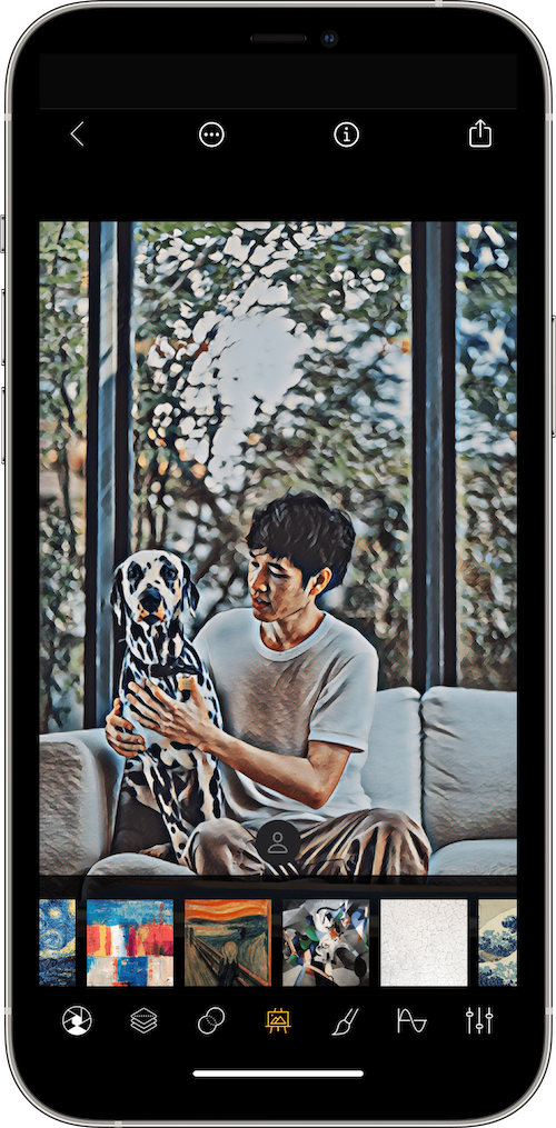 Phocus style transfer